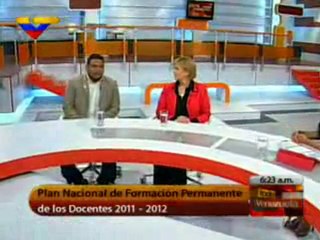 Toda Venezuela: Maryann Hanson, ministra de Educación 03.11 2011  1/4