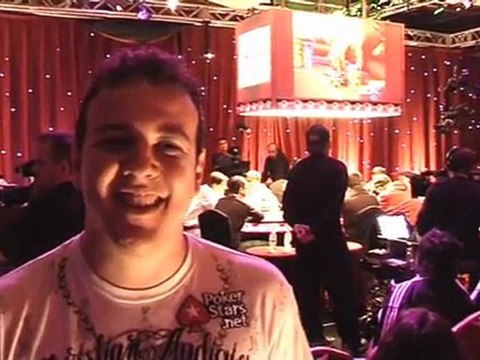 LAPT Vina Del Mar 09 Down to 8 and Gomes is cheering for Brasil Pokerstars.com