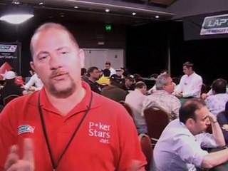 LAPT Vina Del Mar 09 Mike Ward Tournament Director Pokerstars.com