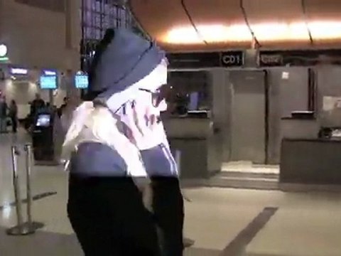 Paris Hilton Keeps It Hush Hush At LAX
