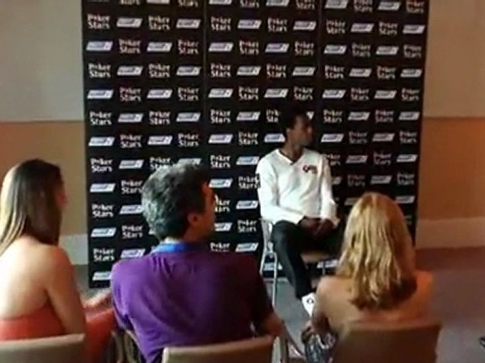 EPT Grand Final 2010: Gael Monfils Joins Team PokerStars Sportstars PokerStars.com