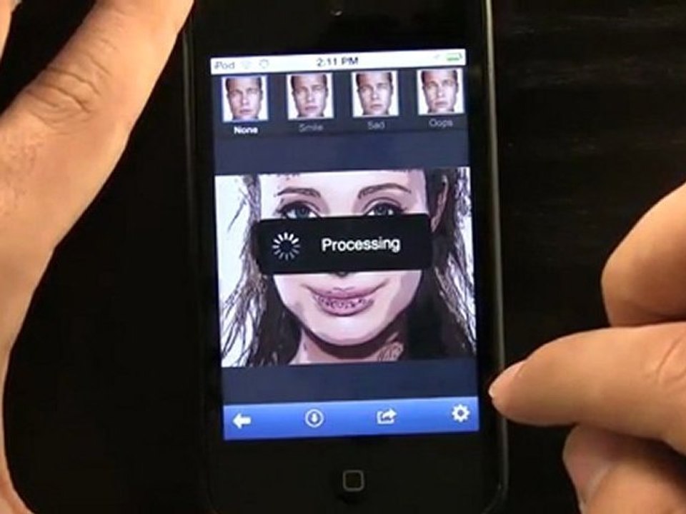 AR Pho.to Cartoonizer iPhone App Demo - DailyAppShow