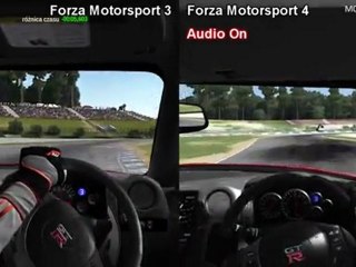 Forza Motorsport 3 vs Forza Motorsport 4 - Nissan GT-R SpecV at Twin Ring Motegi