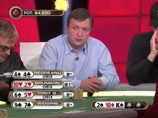 The Big Game - Week 1, Hand 118 (Web Exclusive) PokerStars,com