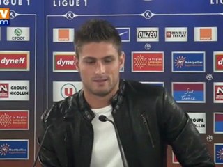 Football : Olivier Giroud en équipe de France