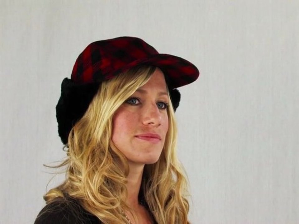 Buffalo Plaid Hunter Cap - Red by e4Hats.com