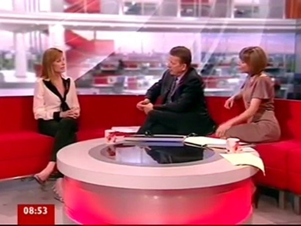 Marg Helgenberger on BBC Breakfast, November 3rd 2011