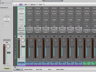 Learning Logic Pro Part 1.3 Getting to know the mixer