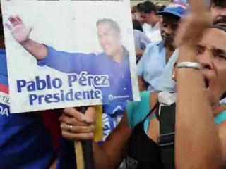 Seis opositores contra Chávez
