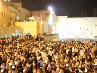 Selichot prayers at Jerusalem in Israel 2011 HD סליחות בירושלים