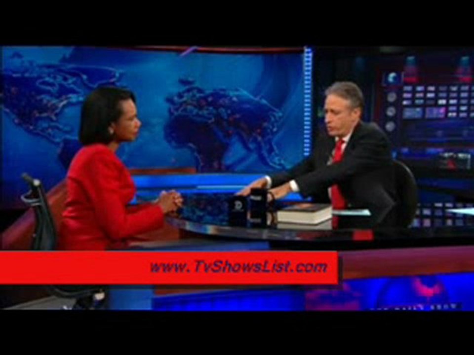 The daily show season 16 episode 138 (condoleezza rice)