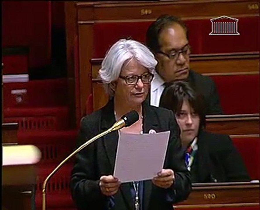 Gisèle Biémouret: intervention dans le débat "Anciens combattants".
