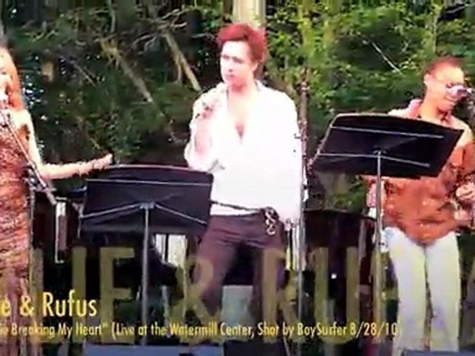 Kylie Minogue & Rufus - Don't Go Breaking My Heart Live at the Watermill New York 2010
