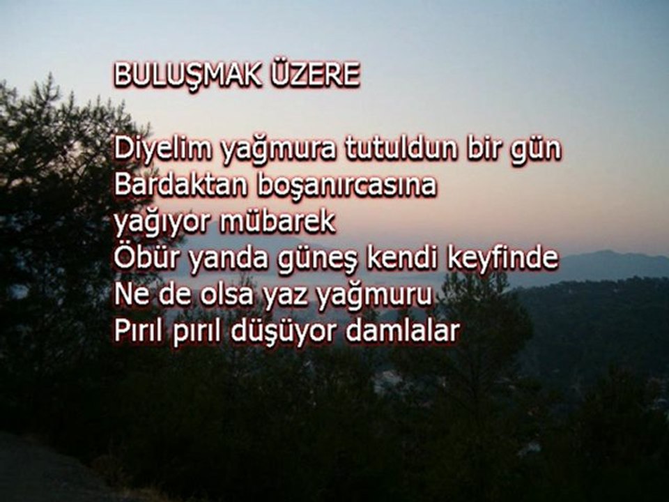 BULUŞMA CAN YÜCEL