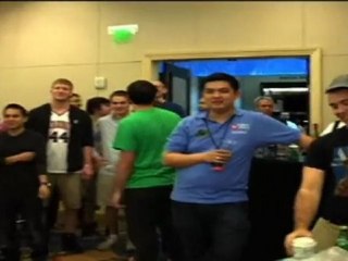 PCA 2010: Jenga Challenge with Vanessa Rousso vs Gavin Griffin