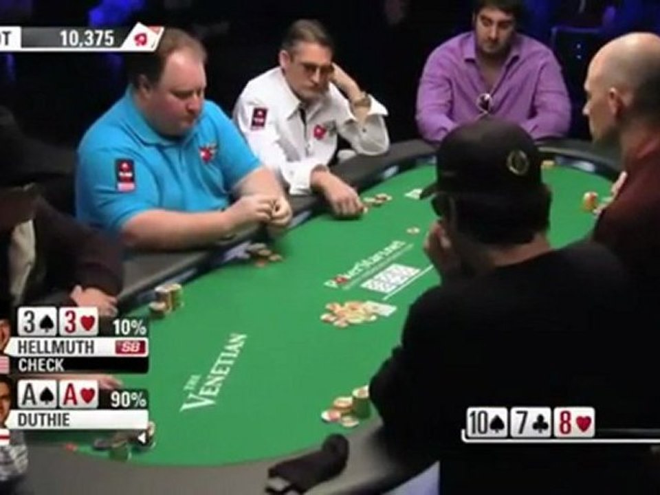 NAPT Venetian: Duthie Schools The Poker Brat