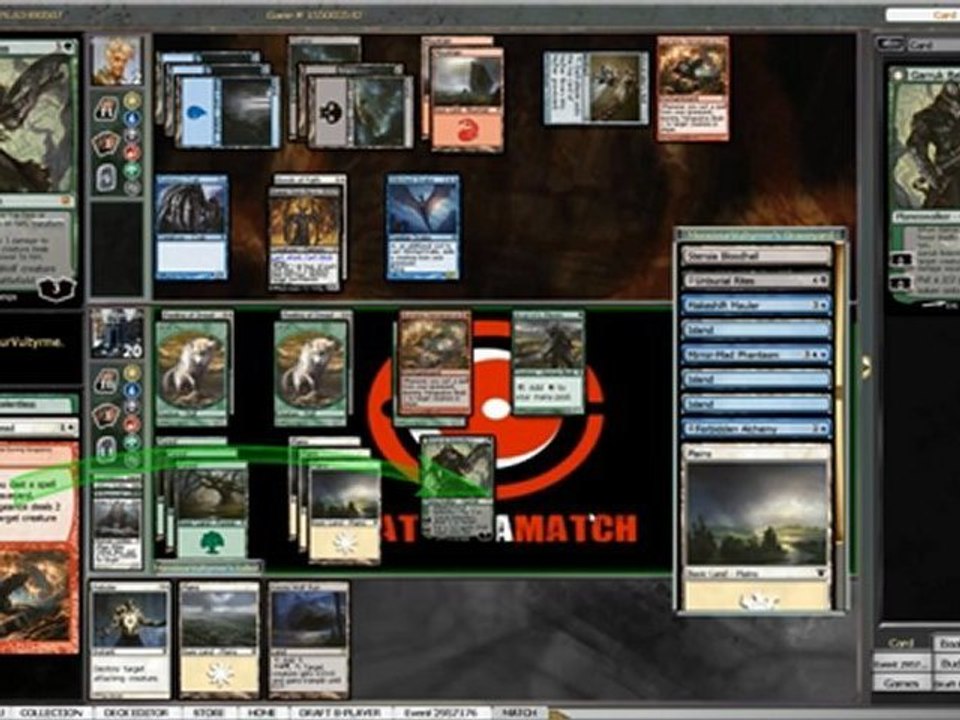 MTG - Draft ISD 002 - WGr Garruk QUART