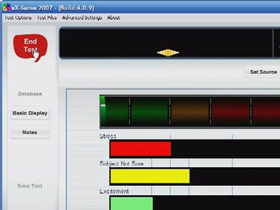 Lie Detector Test Ex-Sense Software Tutorial