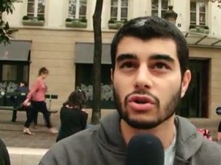 Microtrottoir Etudiants de Paris le Conseil 2