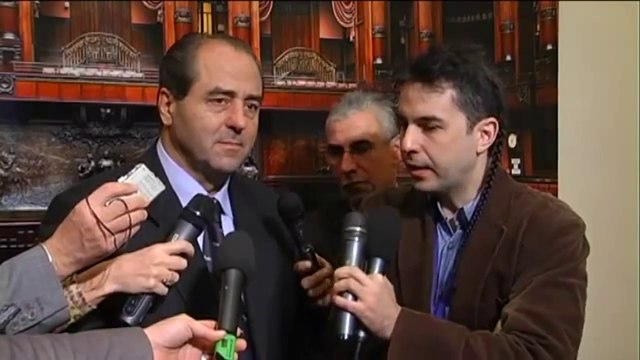 Di Pietro - Il posto di Berlusconi è un luogo di riposo
