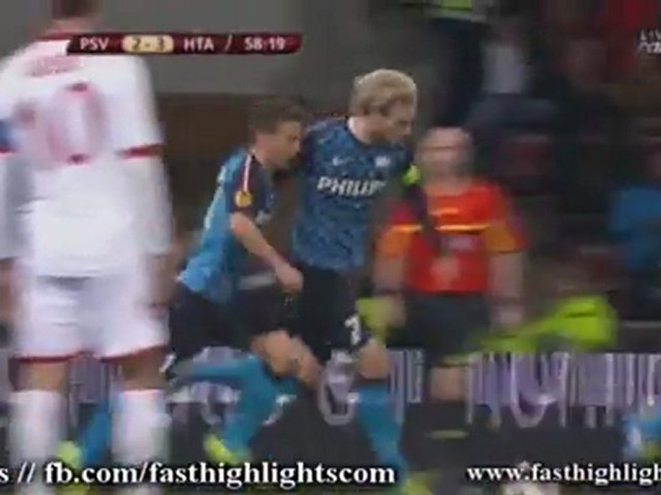 PSV Eindhoven 3-3 Hapoel Tel Aviv