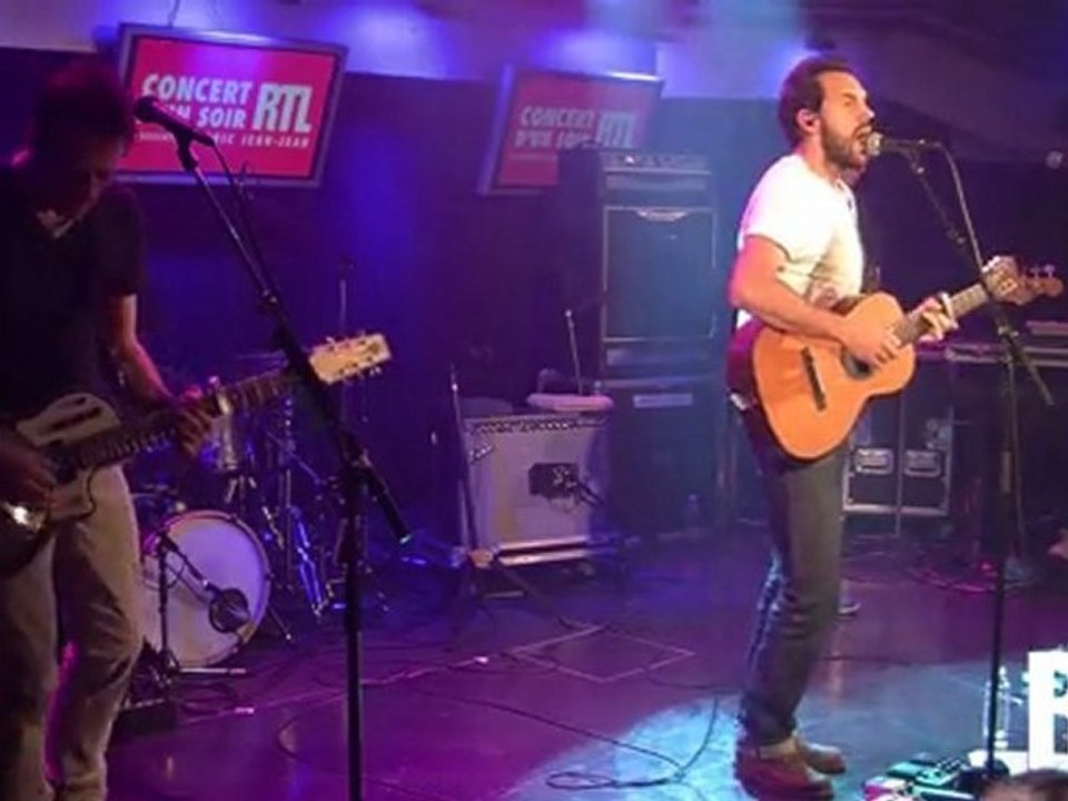 Gerald De Palmas - Au bord de l'eau en live dans le Grand Studio RTL
