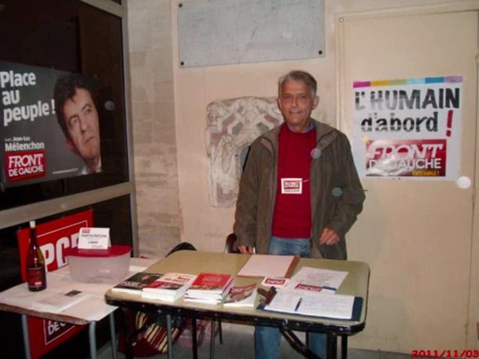 DÉBAT FRONT DE GAUCHE CARPENTRAS