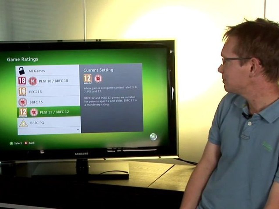 How To Use Xbox 360 Parental Controls