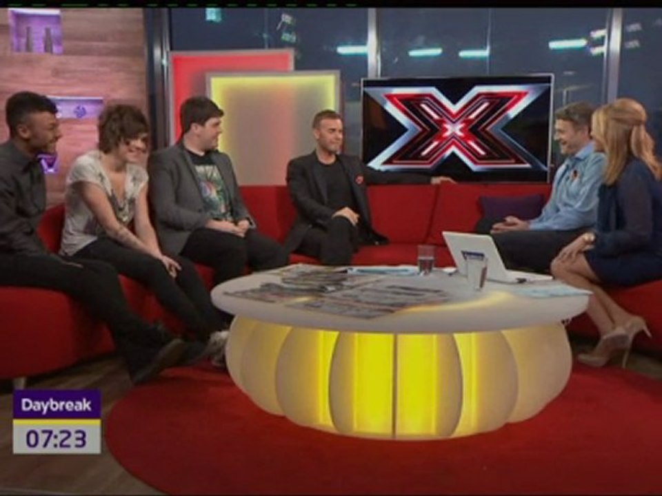 X FACTOR: Gary Barlow clears up rumours