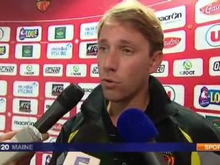 REACTIONS D'ARNAUD CORMIER AVANT RENCONTRE CONTRE MONACO