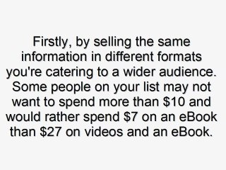 More Money With Resell Rights With OTOs And Upsells