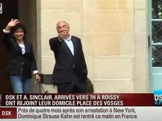 Le retour de DSK à Paris - puremedias.com