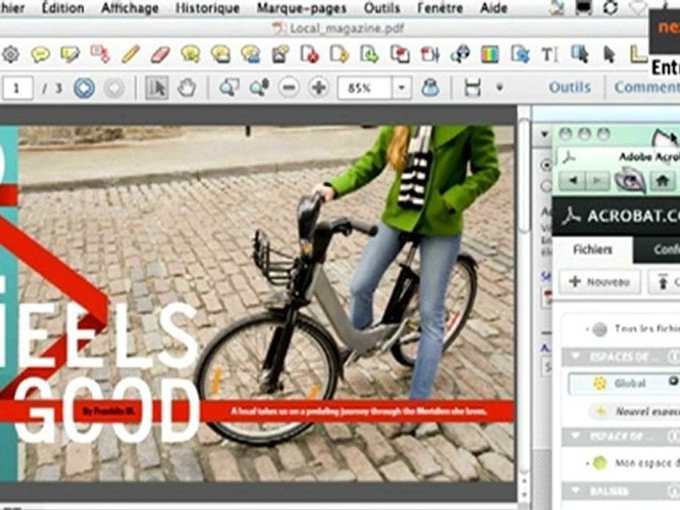 Exploiter les fonctionnalités d'Acrobat pour travailler collaborativement par Thierry Buanic - Nextformation