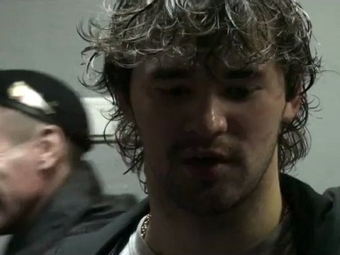 Роман Людучин после игры с к.ЦСКА 04.11.11