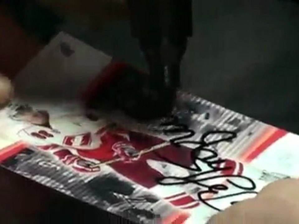 Роман Людучин после игры с к.ЦСКА 04.11.11