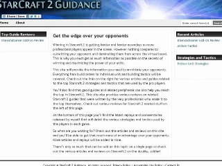 Starcraft 2 site launched