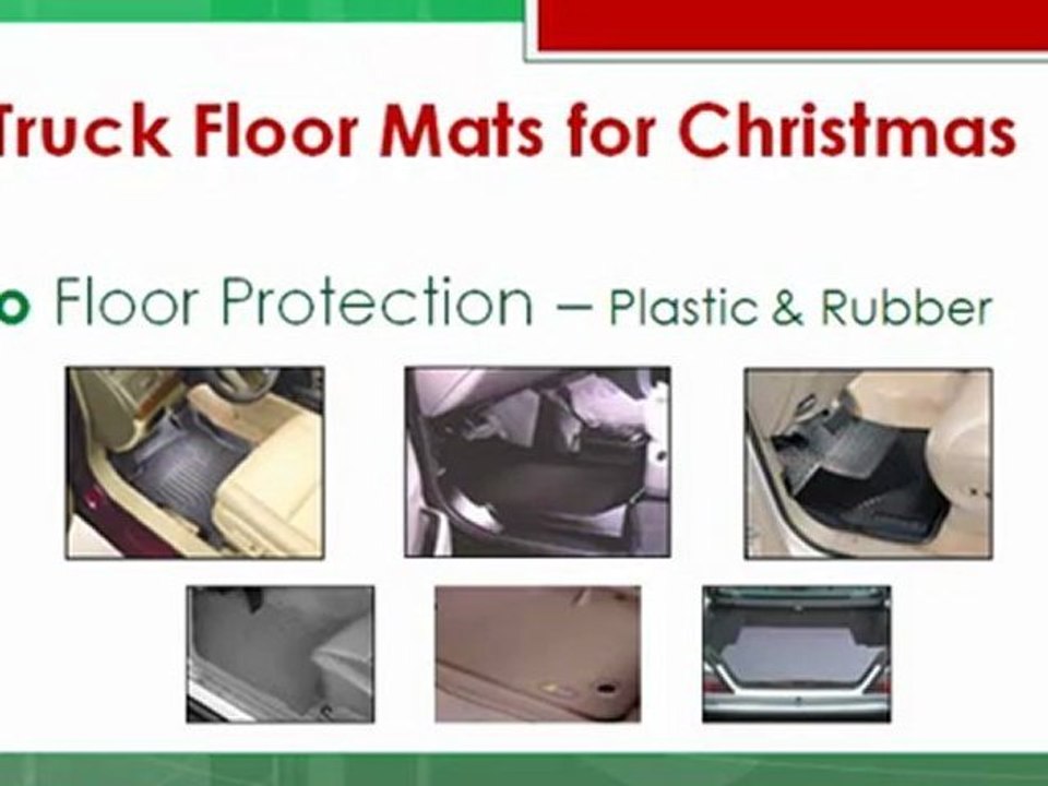 Truck Mats for Christmas