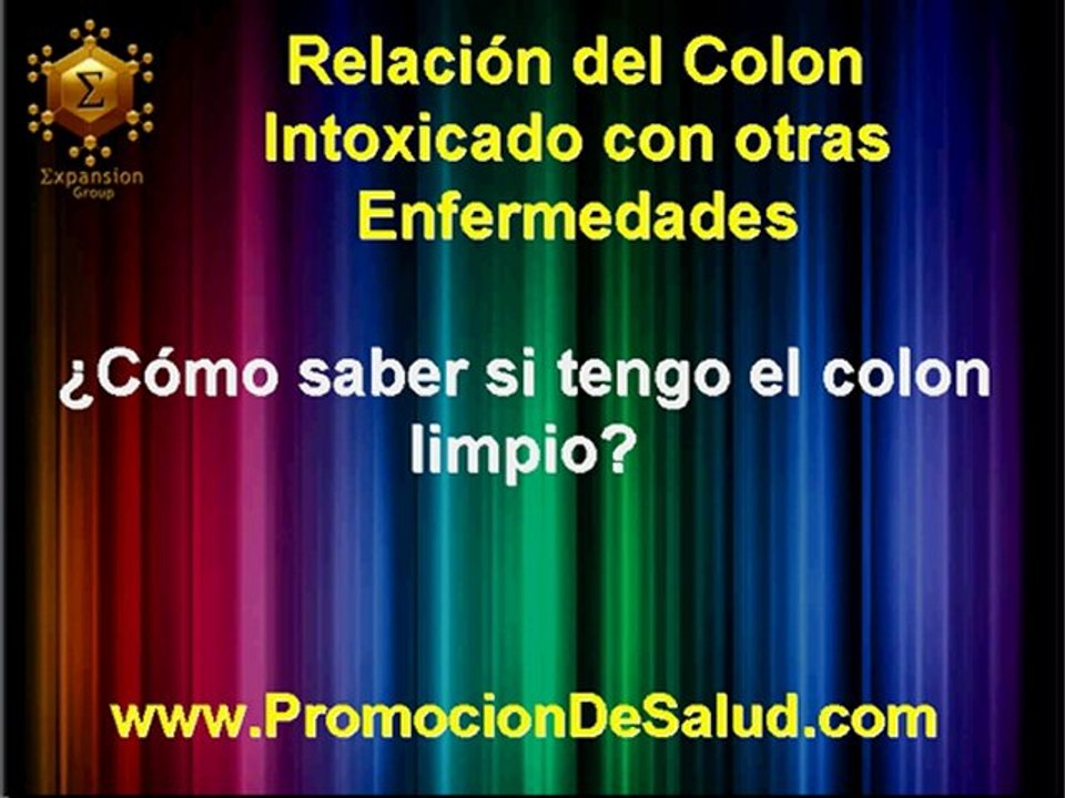 SABES SI TU COLON ESTA INTOXICADO PARTE I (NUTRICION Y SALUD)