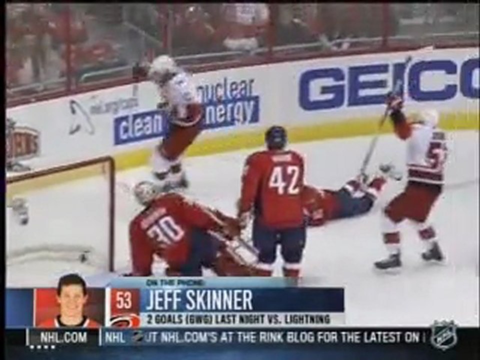 Jeff Skinner on NHL Live (11/2/11)