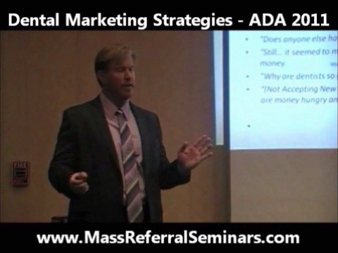 Mass Referral 2.0 Seminars - Dental Marketing Secrets Revealed at the 2011 ADA in Las Vegas