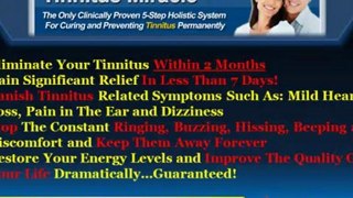 Eliminate Your Tinnitus Within 2 Months - Ear infection symptoms and cure