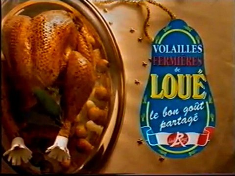 Publicité Volaille Fermiéres de Loué 1998