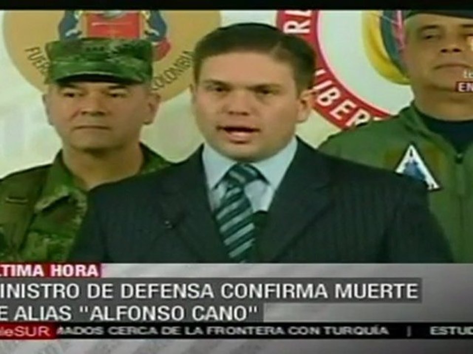 Gobierno de Colombia confirmó la muerte de Alfonso Cano