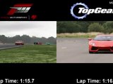 Forza Motorsport 4 vs Top Gear - Lamborghini Aventador LP700-4