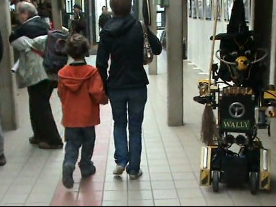 wally  à l'espace 110  illzach en 2010  pour la bédéciné