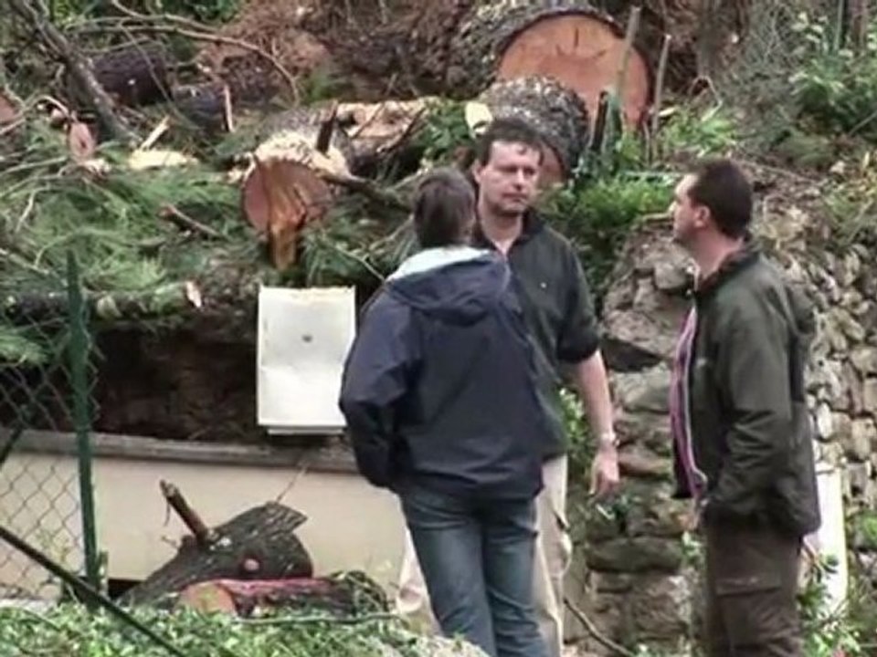 La mini-tornade qui a touché Générargues et Auduze (Gard) a fait beaucoup de dégâts