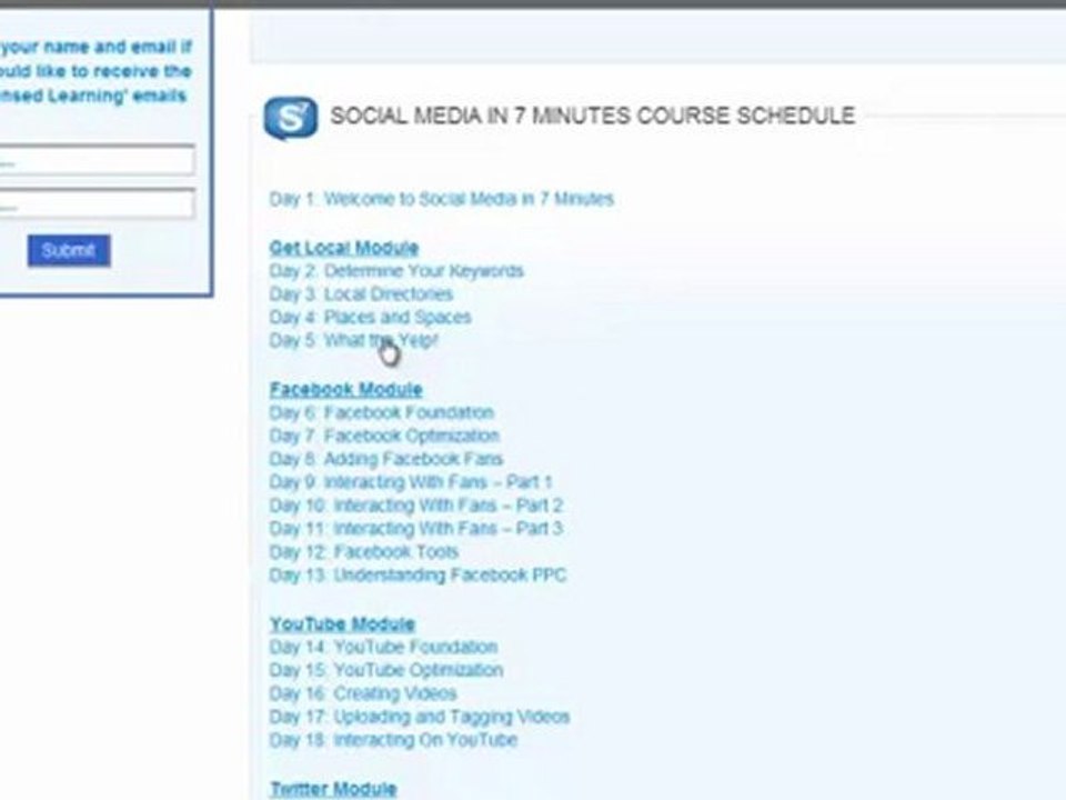 Members Area for Social Media Marketing Software