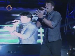 Luis Fonsi en concierto en Caracas