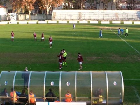 Icaro Sport. Calcio Eccellenza, Faenza-Misano 0-5 (primo gol di Marino)