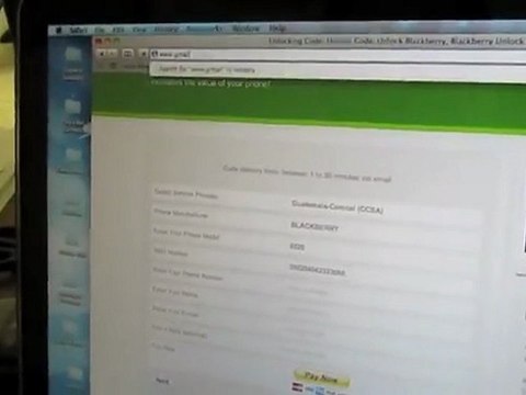 Como Desbloquear Blackberry